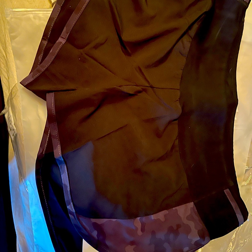 Zyia black and camp shorts new with tags